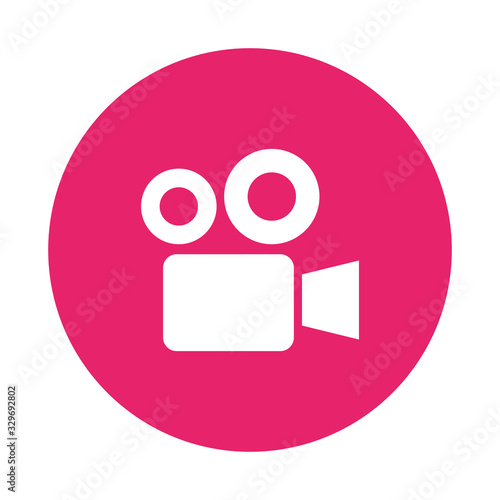 video camera cinema icon image