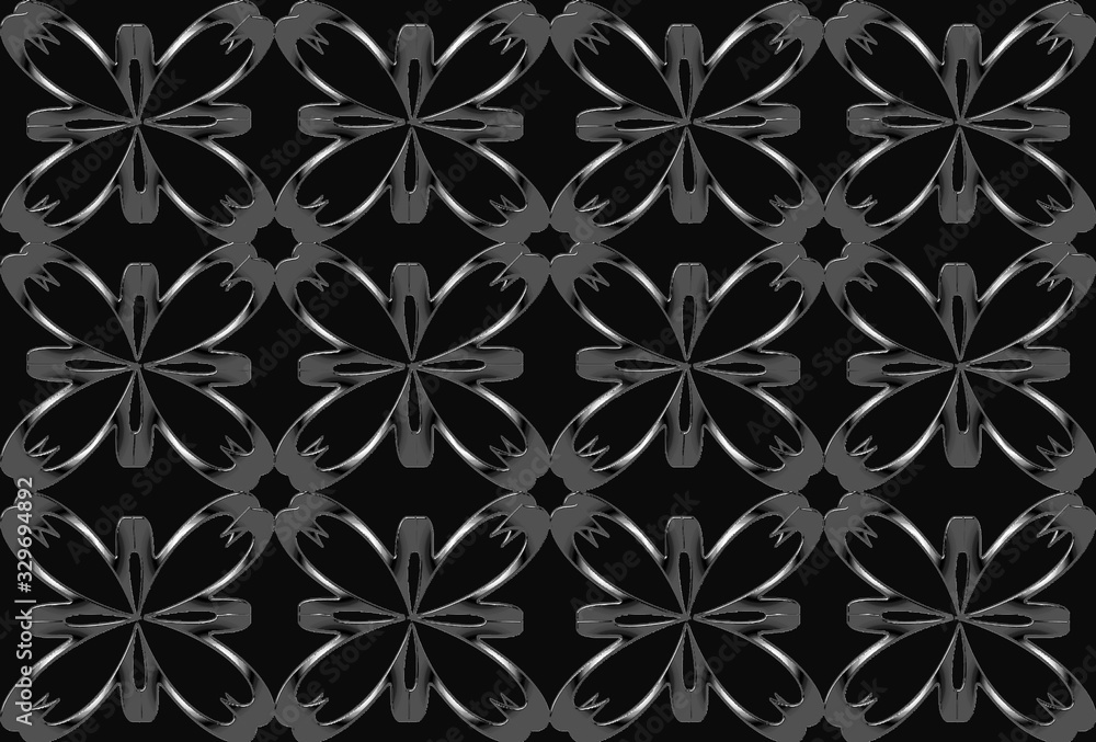 Seamless pattern design with floral background elements, beautiful ornaments Seamless pattern design with floral background elements, beautiful ornaments