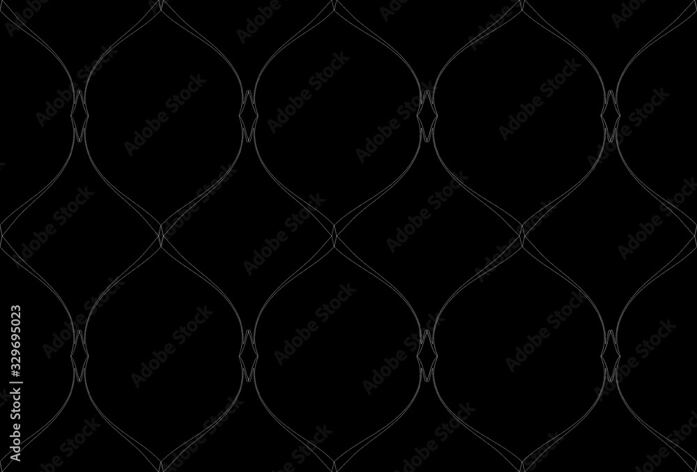Fototapeta premium Seamless pattern design with floral background elements, beautiful ornaments