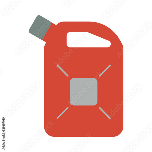 gallon oil tank isolated icon