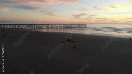 Pismo Beach Pier Drone Footage photo