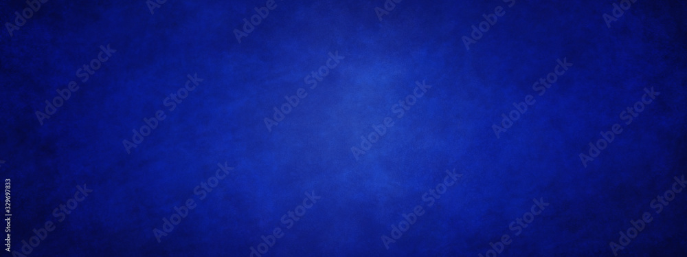 Fototapeta old blue paper background with marbled vintage texture in elegant website or textured paper design