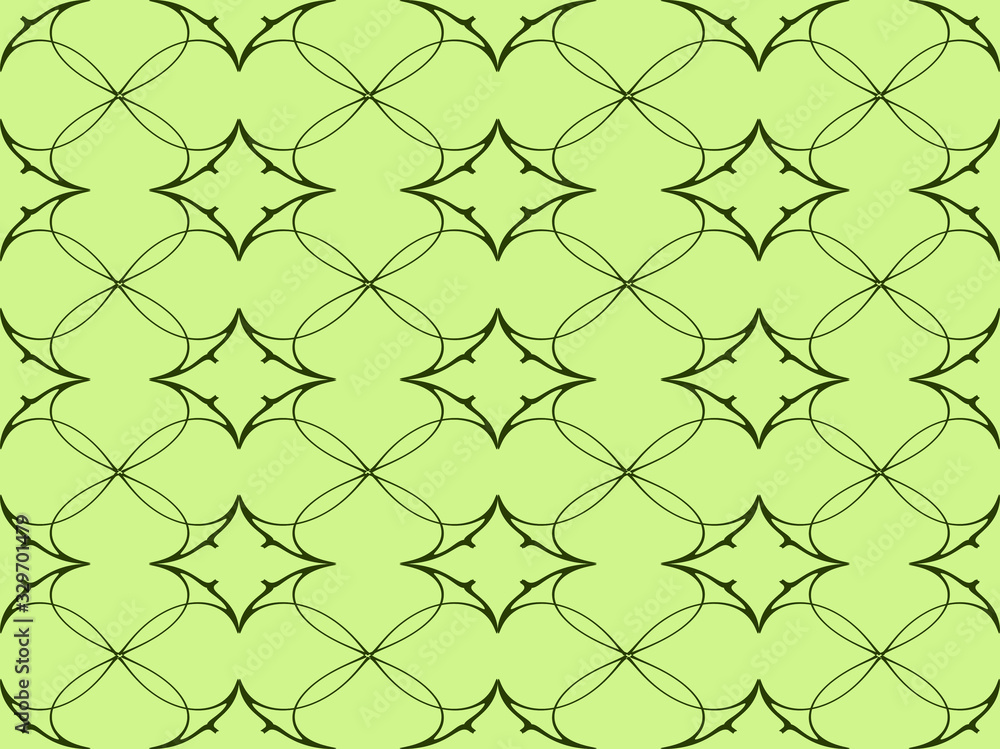 Fototapeta premium Seamless pattern design with floral background elements, beautiful ornaments