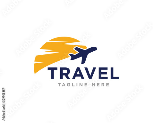 Travel Logo Icon Design Vector