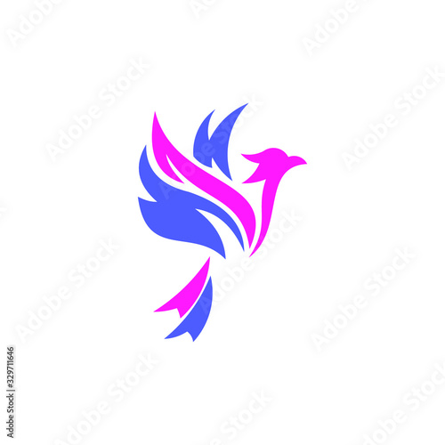 phoenix logo template © Abdi