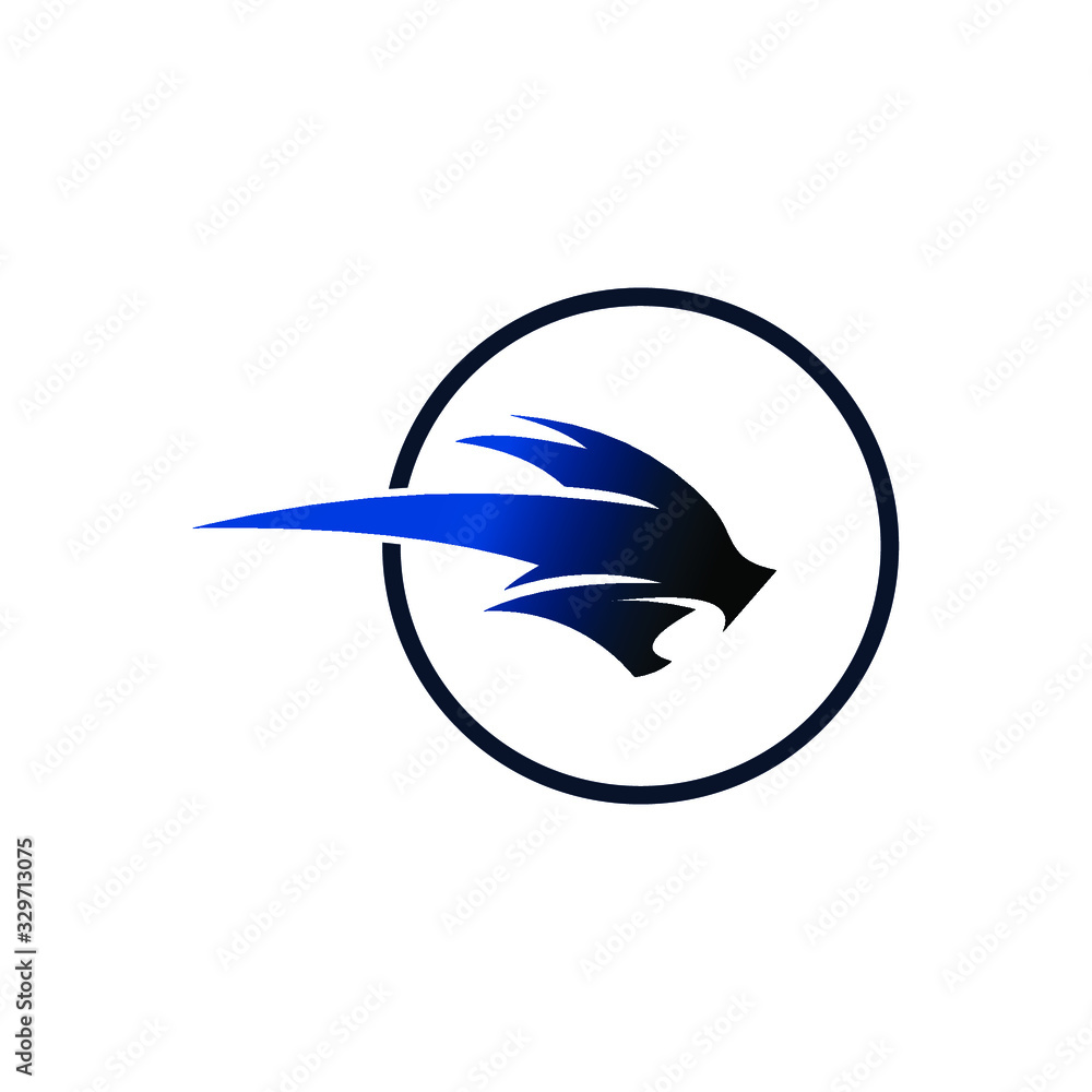 Obraz premium lion logo template