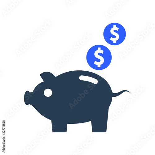 Money saving icon