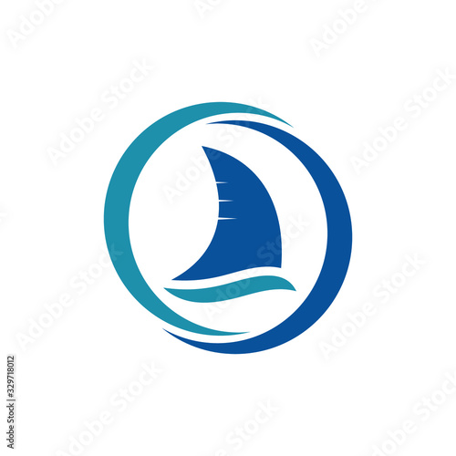 boat logo template © Abdi