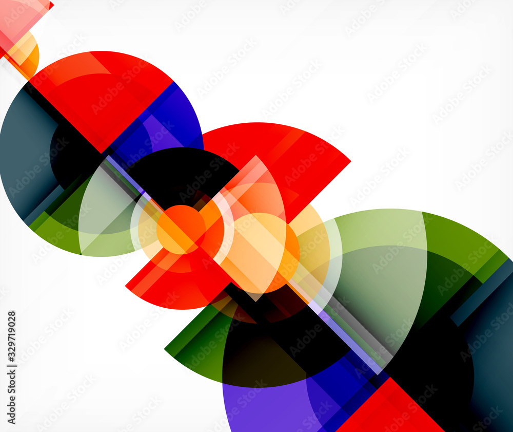 Abstract background, circle and triangle design round shapes overlapping. Geometric trendy template. Vector Illustration For Wallpaper, Banner, Background, Card, Book Illustration, landing page Abstract background, circle and triangle design round shapes overlapping. Geometric trendy template. Vector Illustration For Wallpaper, Banner, Background, Card, Book Illustration, landing page