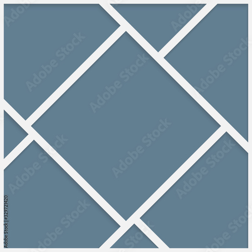 Vector empty collage board eight images, photo