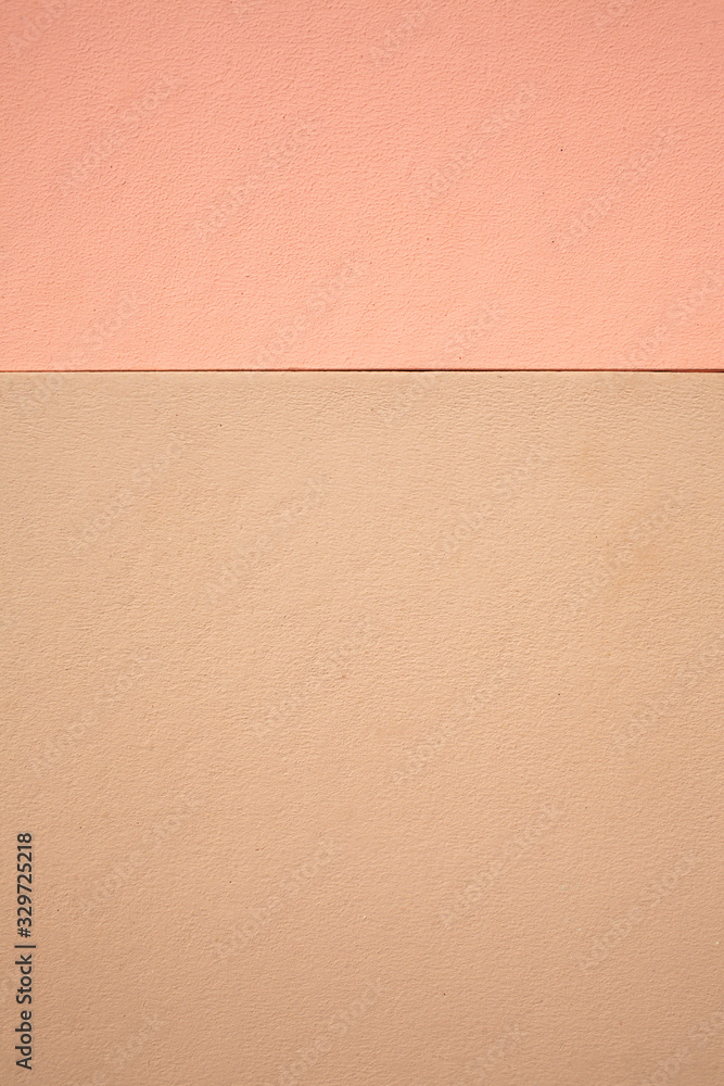 Fototapeta premium Biege colour and Brown colour Cement texture wall, Stucco wall, Concrete background, stone rough surface, For interior and exterior building concept