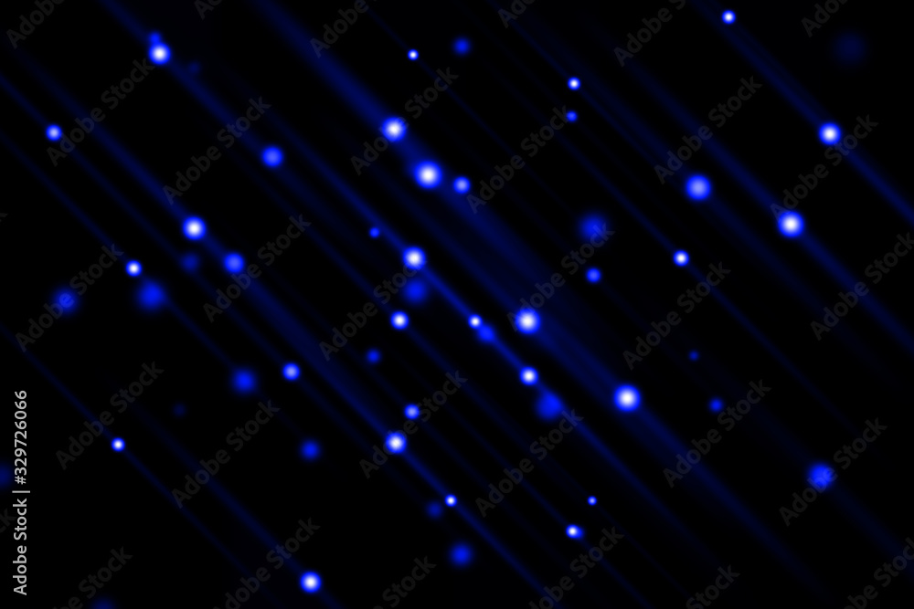 Obraz premium the blue and black abstract background