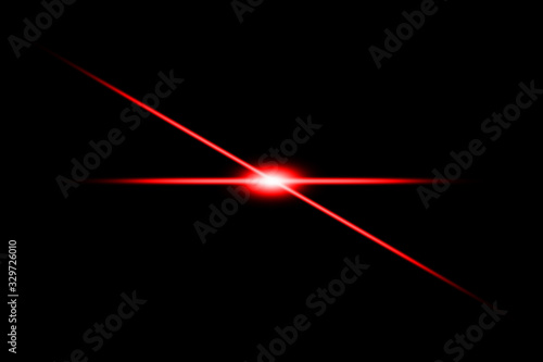 red light abstract background