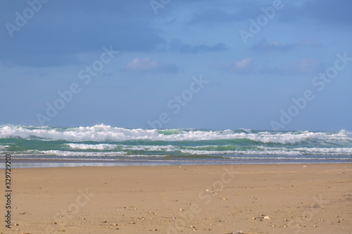 beach and sea