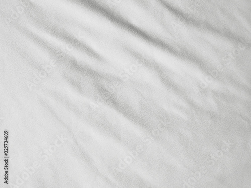 Wallpaper Mural Soft white wrinkled fabric background Torontodigital.ca