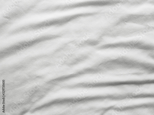 Wallpaper Mural Soft white wrinkled fabric background Torontodigital.ca