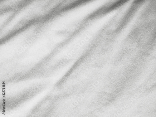 Wallpaper Mural Soft white wrinkled fabric background Torontodigital.ca