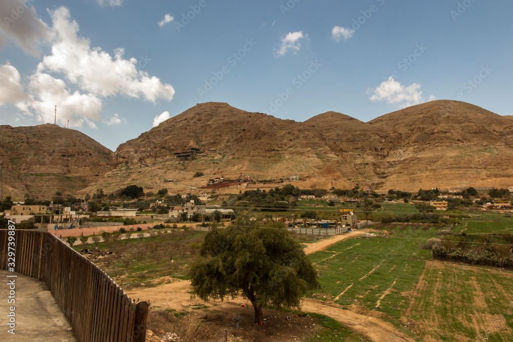 The Mount of Temptations of Jesus in Jericho,  Palestinian Authority