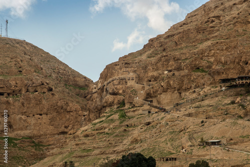 The Mount of Temptations of Jesus in Jericho, Palestinian Authority