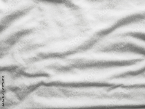 Wallpaper Mural Soft white wrinkled fabric background Torontodigital.ca