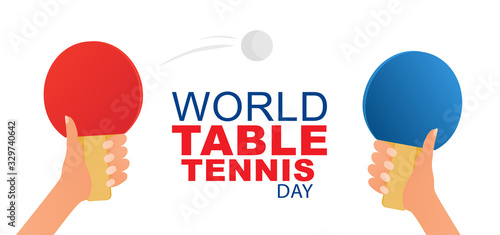 World Table Tennis Day. April 6.