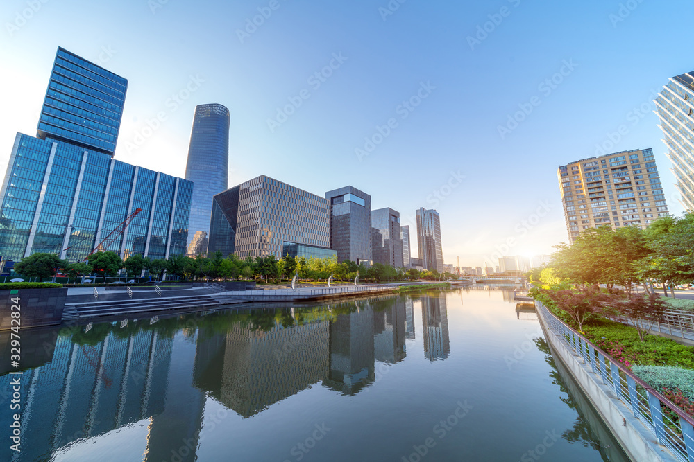 China Ningbo Cityscape