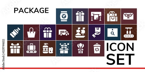package icon set