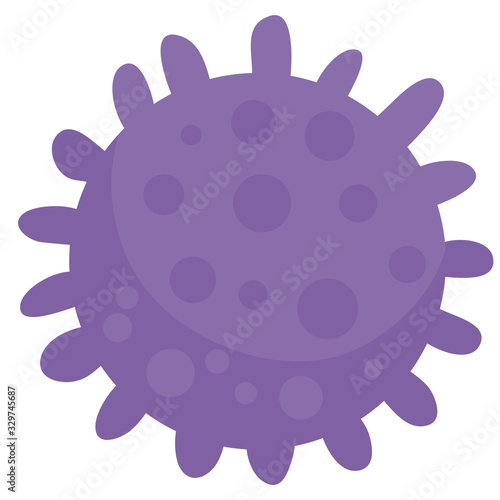 Different Kinds of Viruses. Bacteria Biology Organisms . Virus Infection Ebola Epidemic Sick. Medical Genetics Bacteriological Microorganism. Flat Vector Illustration,