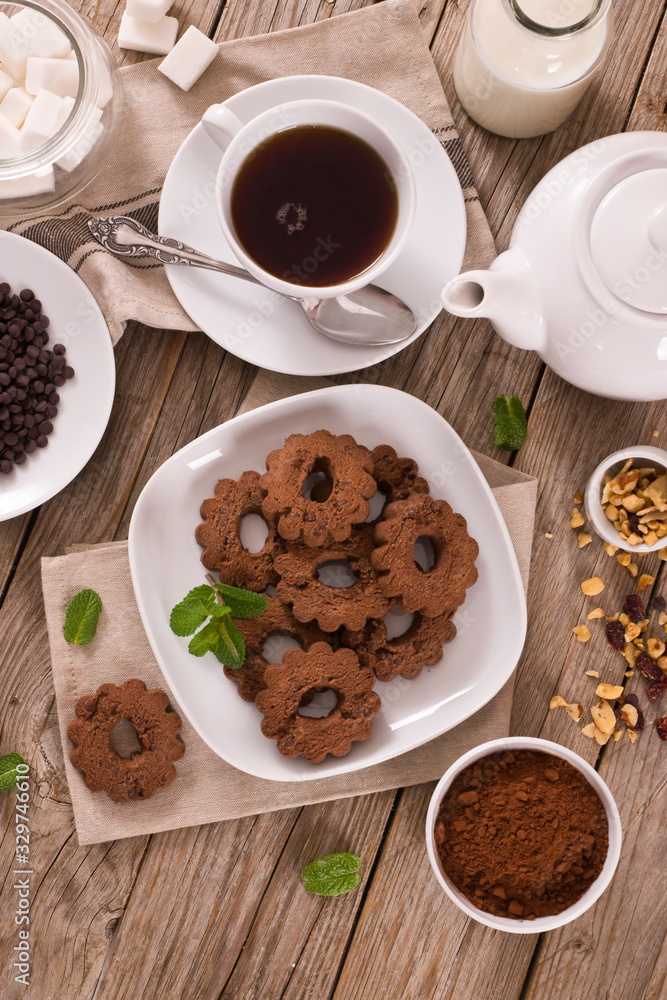 Chocolate chip cookies. Chocolate chip cookies.