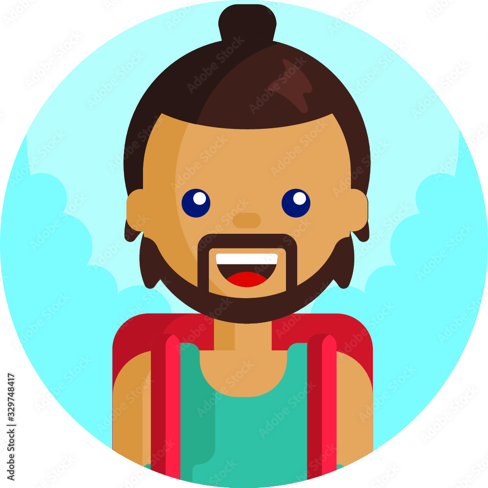 Obraz premium Travel people icons
