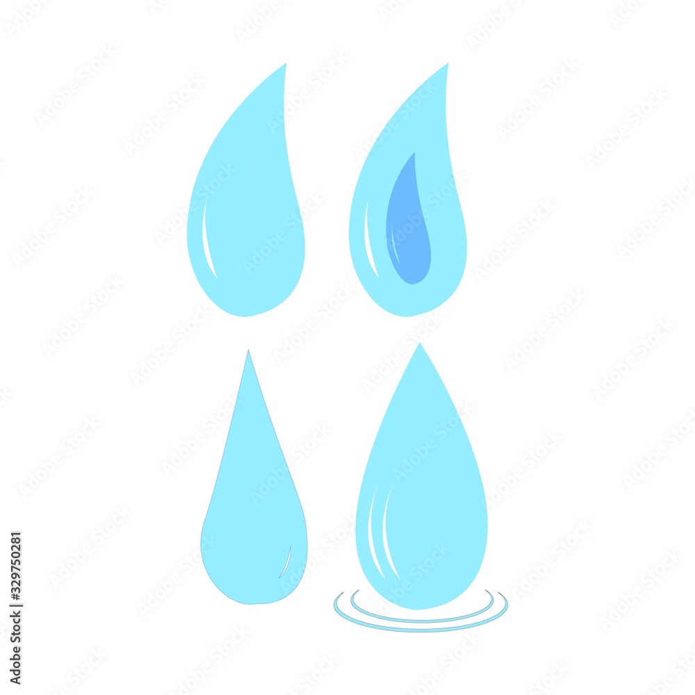 water drop Logo