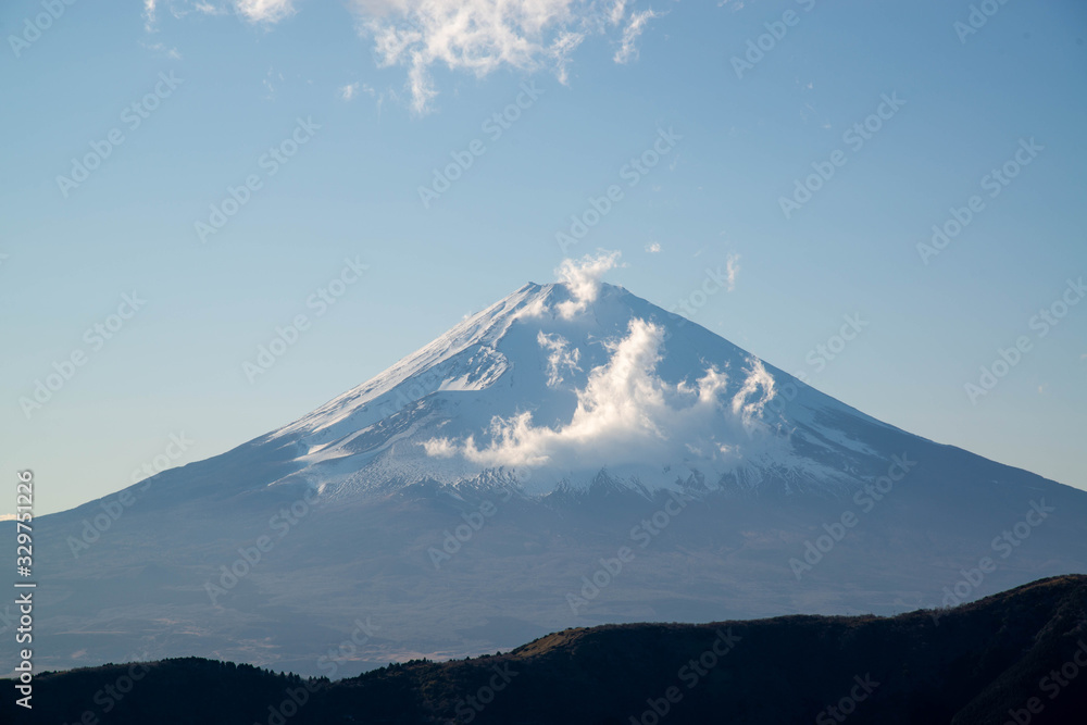 箱根より望む富士山