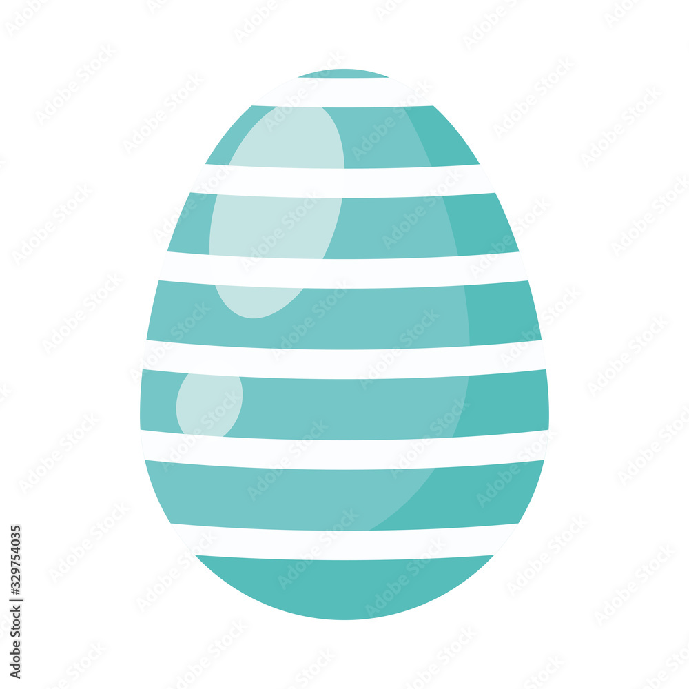 egg painted easter decoration icon