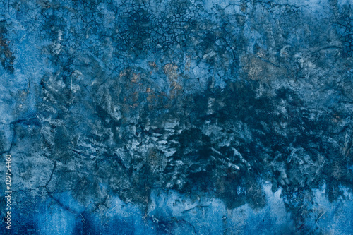 blue mortar background texture crack wall background, concrete texture