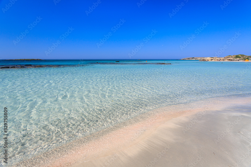 spiaggia di Elafonissi a Creta