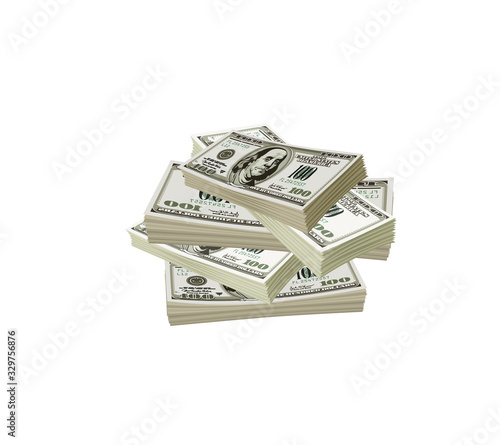 dollar currency in banknote