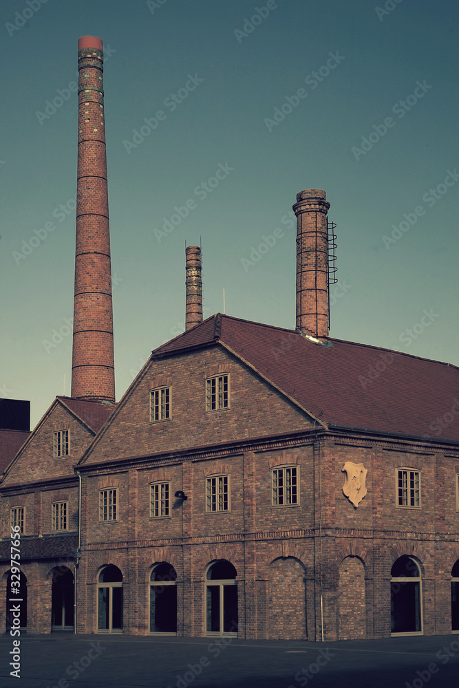 Old ceramic factory building, Hungary