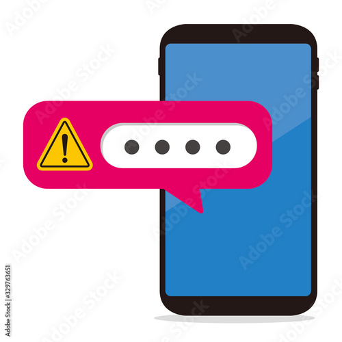 secure flat icon illustration vector 