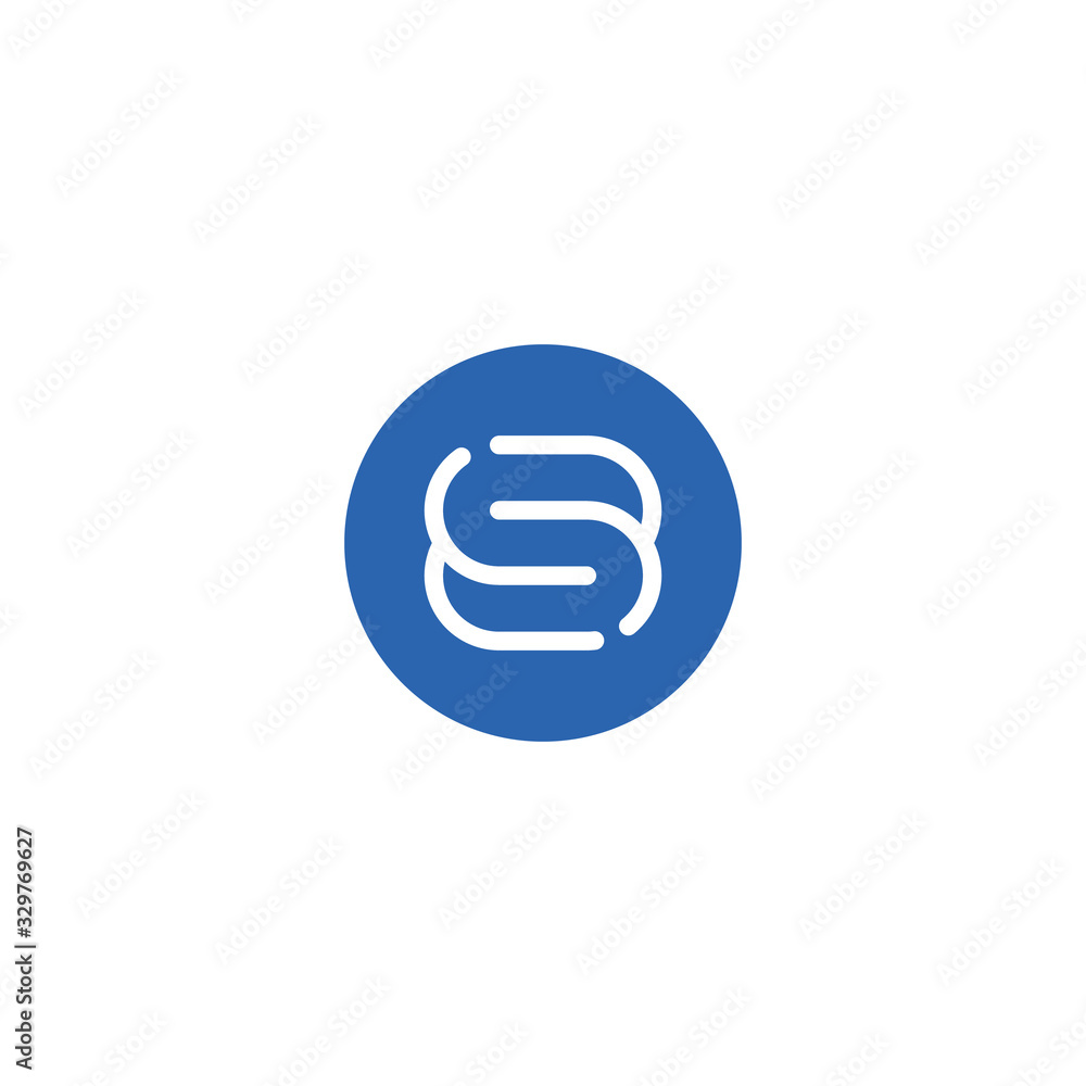 Letter S logo icon design template elements. Letter S logo icon design template elements.