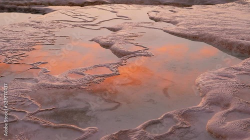 Wallpaper Mural pamukkale sunset landscape in turkey Torontodigital.ca