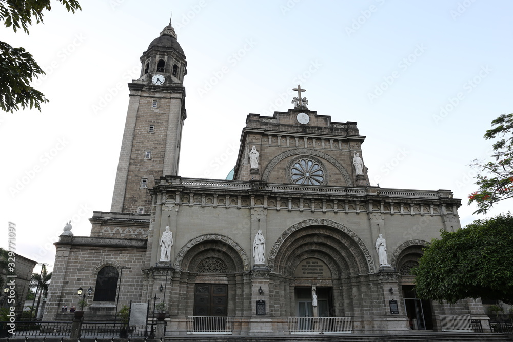 Kathedrale in Intramuros - Manila, Philippinen Kathedrale in Intramuros - Manila, Philippinen