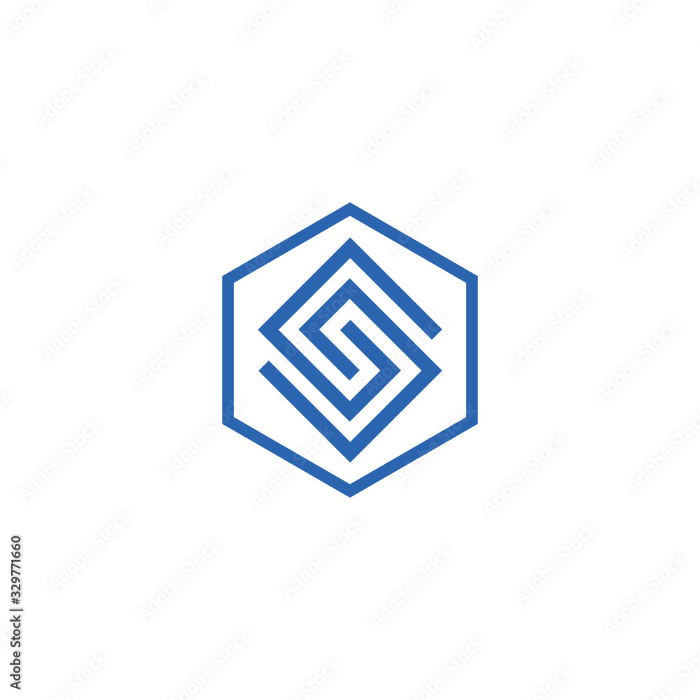 Letter S logo icon design template elements. Letter S logo icon design template elements.