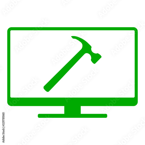 Hammer und Monitor