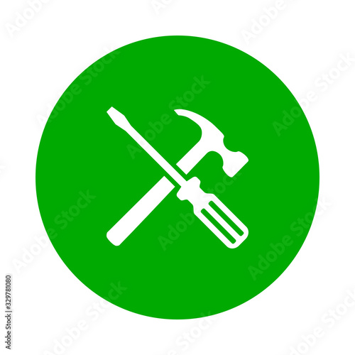 Werkzeuge und Kreis