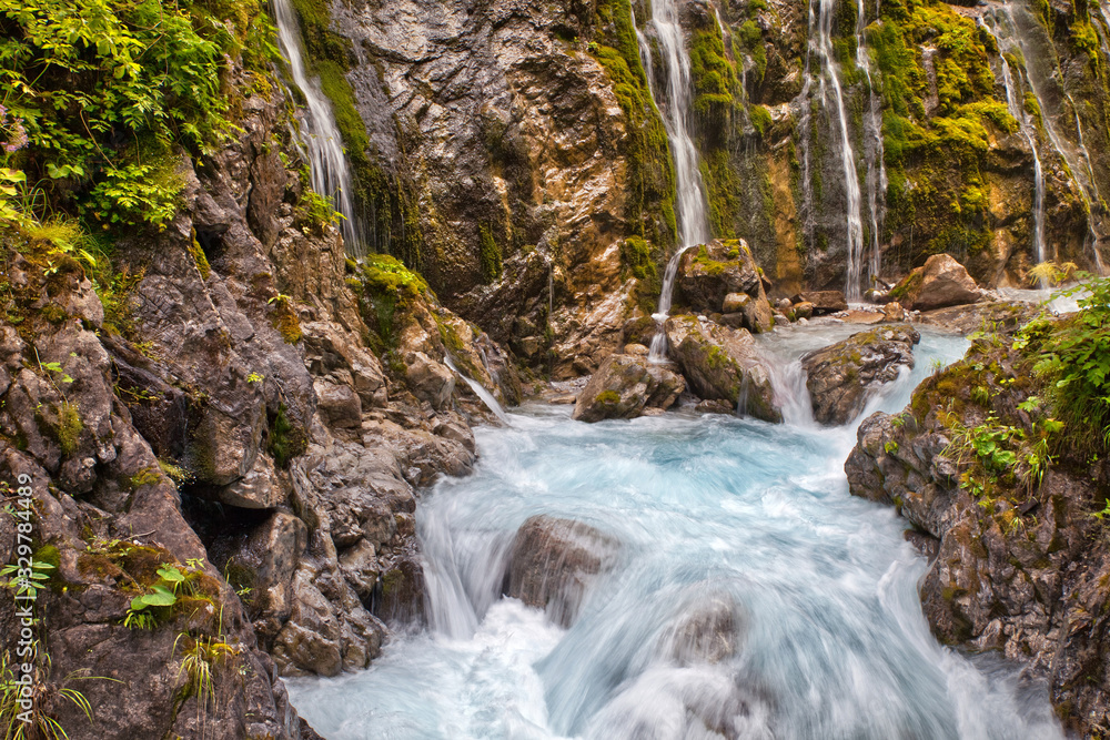Obraz premium klamm in the alps