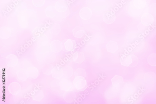 Abstract Sparkling shiny Bokeh sweet pink luxury background.