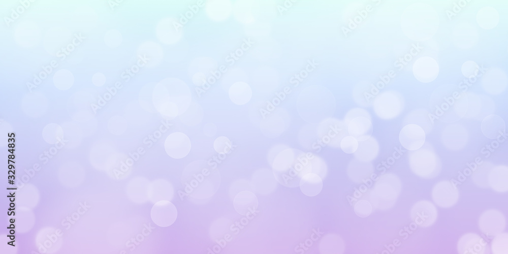 Bright blue purple vivid bokeh background.