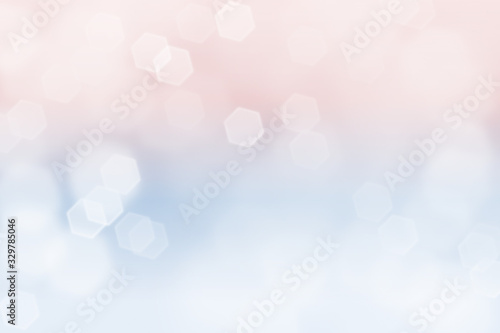 Sweet pastel background with bokeh light.