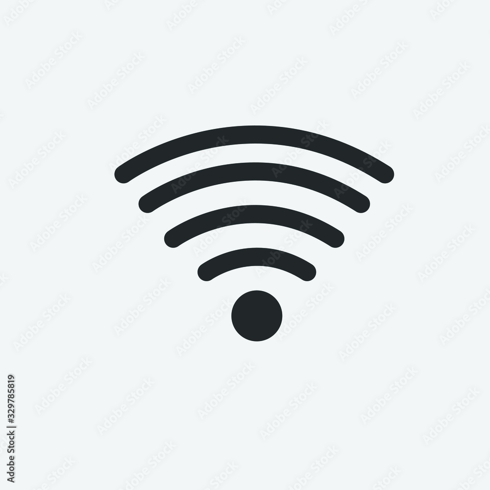 wifi vector icon illustration sign wifi vector icon illustration sign