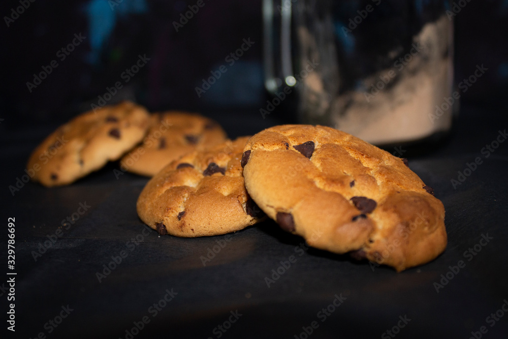 Galletas con pepitas de chocolate Galletas con pepitas de chocolate